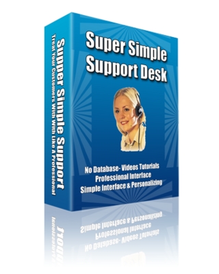 Product picture Super Simple Support Desk (PHP)