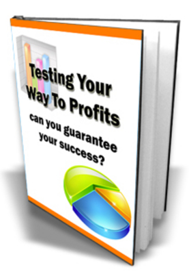 Product picture Testing Your Way to Profits plr