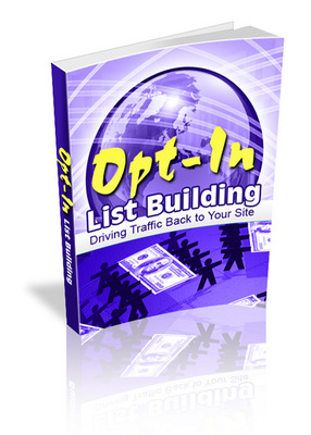 Product picture Opt-in List Building (PLR)