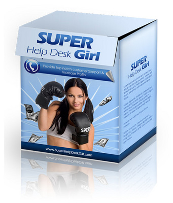 Product picture Super Help Desk Girl (PLR)