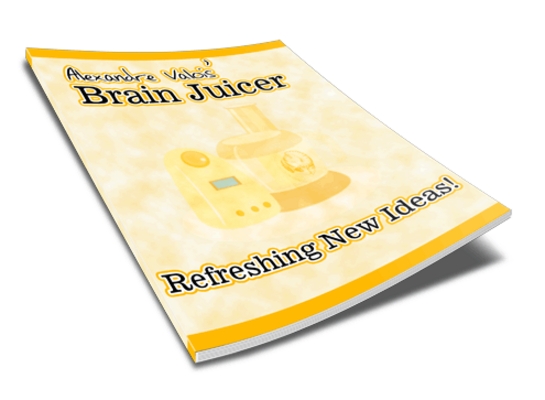 Product picture The Brain Juicer Report plr