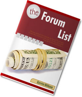 Product picture The Forum List plr