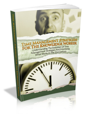 Product picture Time Management Strategies for the Knowledge Worker PLR