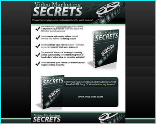Product picture Video Marketing Secrets (PLR)