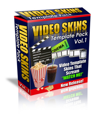 Product picture Video Skins Templates Vol. 1(plr)