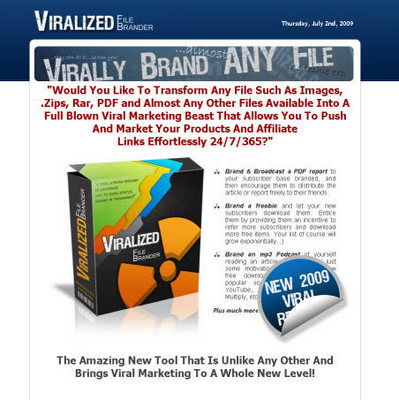 Product picture Viralized File Brander(plr)