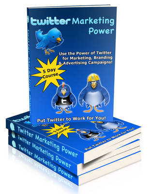 Product picture Twitter Marketing Power - eCourse (PLR)