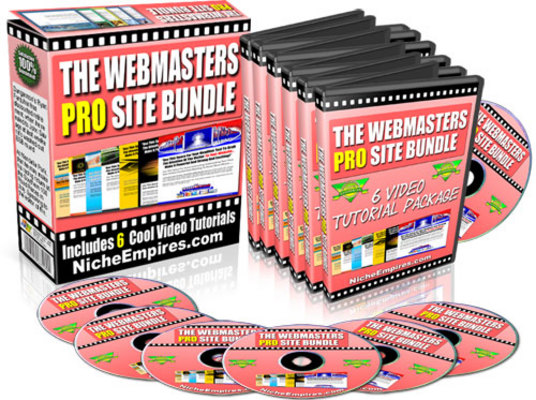 Product picture Webmasters Pro Site Bundle - Templates and Videos