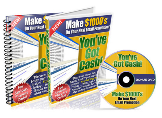 Product picture Youve Got Cash (PLR)