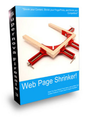 Product picture Web Page Shrinker