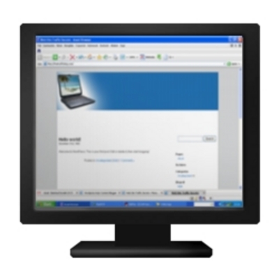 Product picture WordPress AdSense - Laptop Beach