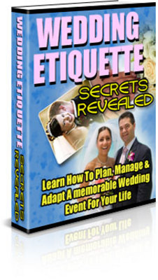 Product picture Wedding Etiquette Secrets Revealed (PLR)